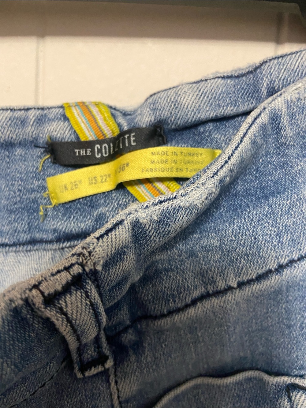 Maeve Women’s lightwash jeans The Collete wide leg ankle jeans. Size 22. - Picture 5 of 8